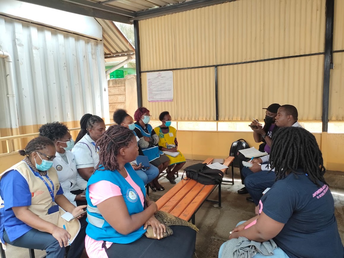Livelihood training in action